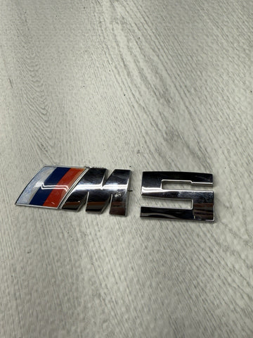 BMW 2012-2016 F10 M5 Rear Trunk Emblem Logo Badge Decal OEM