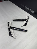 15-20 BMW F82 F83 M4 Front Fender Side Vents Grilles Painted White 51138058780