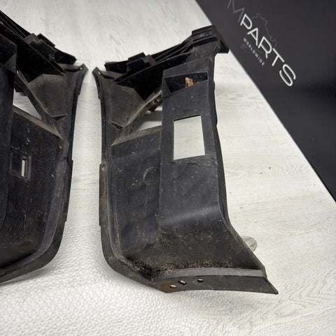 01-06 BMW E46 M3 FRONT BUMPER COVER GUARDS BRACKETS 2695247