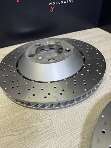 SHW Performance / Refurbished Front Drilled Brakes Discs Rotors 911 / GT3 / RS