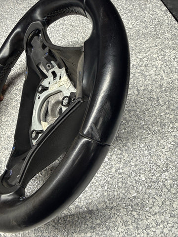 OEM Genuine BMW 08-13 E90 E92 E93 M3 Leather Steering Wheel DCT