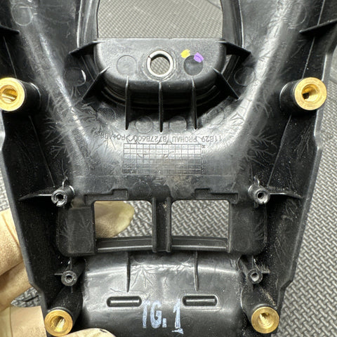 15-19 FERRARI 488 CENTER TUNNEL CONSOLE TRIM PANEL OEM LEATHER