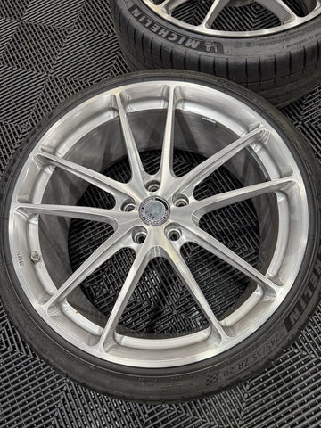 HRE P104 Wheels Rims Ferrari 458 5x114.3 20x9 ET34 21x12 ET52
