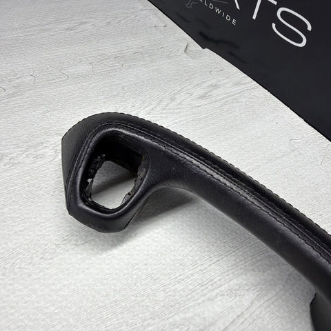 96-02 BMW Z3M Front Driver Door Card Handle Arm Trim Leather Black