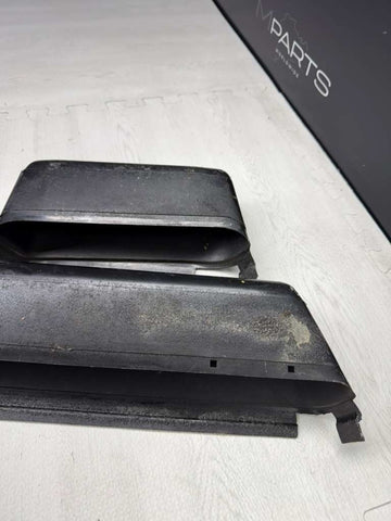 BMW 94-99 E36 Coupe Convertible Door Panel Pockets Black Set OEM