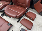 08-13 BMW E93 M3 Convertible Complete Interior Seats Fox Red