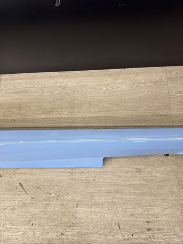 23-24 OEM BMW G87 M2 Perfomance Driver Side Skirt Rocker Panel Blue 4k