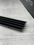 01-06 BMW E46 M3 Gloss Black Left Driver Fender Vent Grille Grills Trim