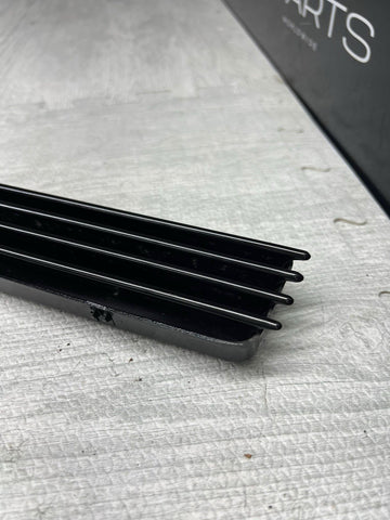 01-06 BMW E46 M3 Gloss Black Left Driver Fender Vent Grille Grills Trim