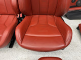 OEM 15-20 BMW F82 M4 LEATHER SEAT SEATS CUSHION INTERIOR SET SAKHIR ORANGE