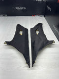 BMW E46 330CI M3 Coupe Rear C Pillars Trims Panels Black Pair OEM *Peeling