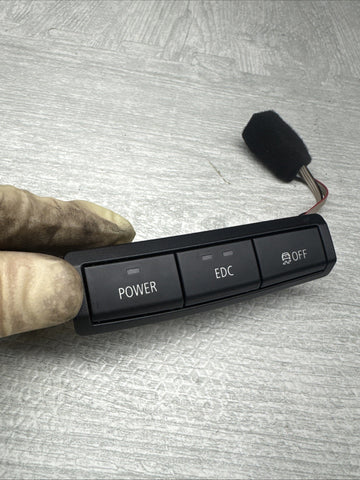 08-13 BMW E90 E92 E93 M3 Center Console Panel Edc Power Dsc Switch 7841136
