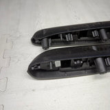 01–06 BMW E46 M3 Coupe Rear Titan-Shadow Interior Trim Set Left+Right Gray OEM