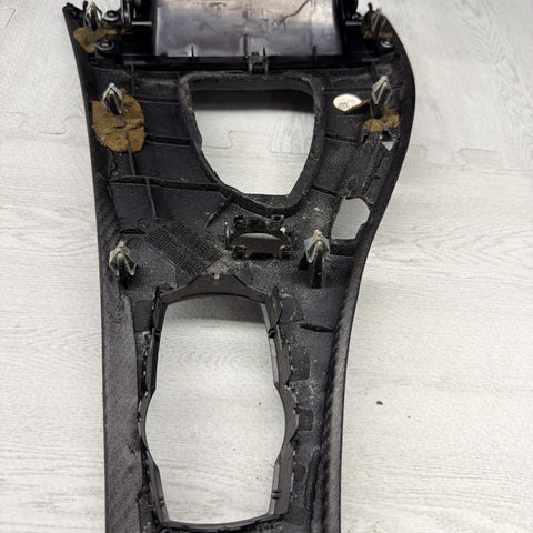 08-13 BMW E90 E92 M3 OEM  Front Center Console Cover Leather DCT *Wrapped*
