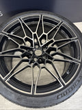 BMW M3 M4 G80 G82 G83 21-25 826M BLACK 20" REAR WHEEL RIM OEM 20x10.5