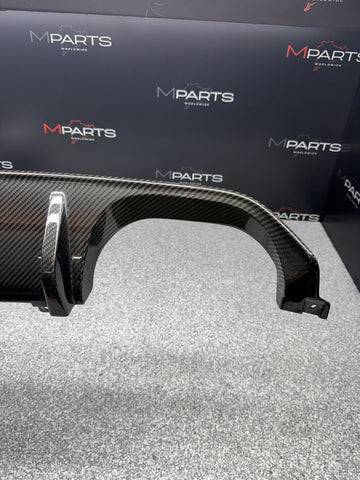 OEM BMW F82 F83 M3 M4 CS Carbon Fiber Rear Bumper Diffuser M PERFORMANCE