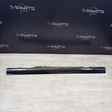 2001-2006 BMW E46 M3 Jet Black Rocker Panel Side Skirt OEM Left Driver