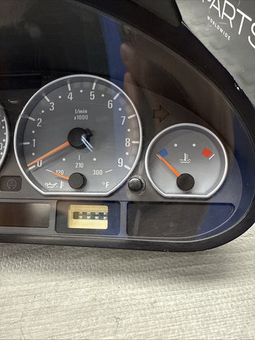 BMW 01-06 E46 M3 Manual Instrument Cluster Speedometer Spedometer *Read Notes*