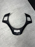 08-13 BMW E90 E92 E93 M3 Lower Steering Wheel Trim Cover Plate Black