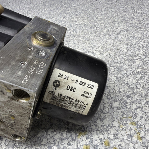 MK60 ABS ANTI-LOCK BRAKE PUMP ASSEMBLY 03-06 BMW E46 M3 2282249 2282250 OEM