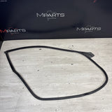 BMW E46 M3 01-06 Left Driver Side Door Weather Strip Seal Black OEM *Notes*