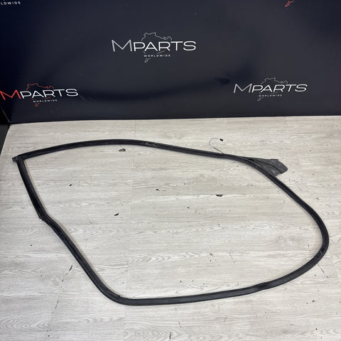 BMW E46 M3 01-06 Left Driver Side Door Weather Strip Seal Black OEM *Notes*