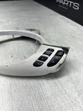 01-06 BMW E46 M3 Upper & Lower Steering Wheel Trim Multifunction Buttons Plate
