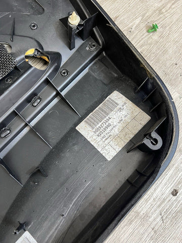 01-06 BMW E46 M3 DRIVER LEFT SIDE DOOR PANEL CARD BLACK OEM