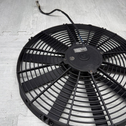 Genuine SPAL 16" Low Profile Puller Fan VA18-AP10/C-41A - 12V Straight Blade
