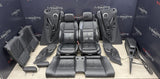 06-10 BMW E64 M6 Front Rear Seats Door Panels Leather Merino Seats Set Black Oem