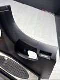 01-06 BMW E46 M3 BLACK DEAD PEDAL KICK PANEL COVER 7902400 *Damage