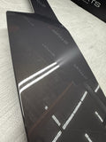 20-25 BMW X6M REAR LIFT GATE PANEL TRIM MOLDING SPOILER OEM DRAVIT GREY
