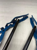 Blue Rear Trunk Lid Hinge Shock Set Hinges OEM BMW F22 F23 M235i 228i 230i M240i