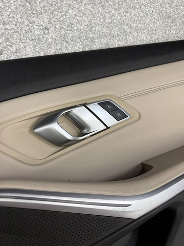 21-26 BMW G20 340 M340 Front Right Passenger Door Card Panel Cover Trim Beige