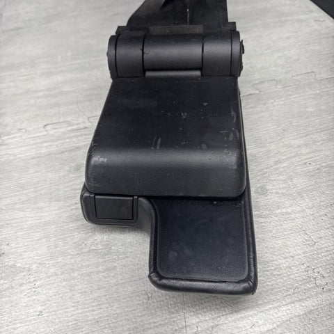 01-06 BMW E46 M3 Center Console Armrest Arm Rest Black Leather