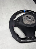 08-13 BMW E90 E92 E93 M3 OHC Carbon fiber Steering Wheel Tri Stitched DCT
