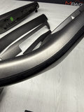 01-06 BMW E46 M3 Convertible Interior Armrests Trim Set Titan Shadow Grey