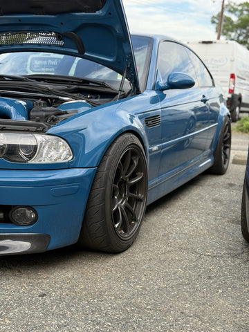 Volk Racing ZE40 18” Wheels Rims 18x9.5 ET20 18x10.5 ET20 5x120 BMW E46 M3