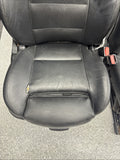 01-06 BMW E46 M3 Convertible Interior Front Heated Seats Black