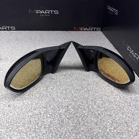 BMW E92 E93 M3 08-13 Side View Mirrors Coupe Convertible Matte Black *Notes*
