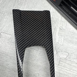 15-20 BMW F80 M3 F82 M4 Carbon Fiber Interior Console Vent Trim Set OEM
