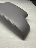 01-06 BMW E46 M3 Center Console Armrest Arm Rest Dove Grey Leather Top Only