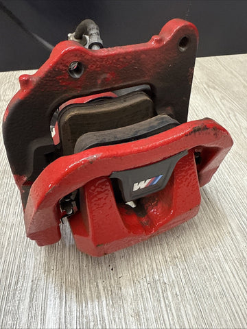20-25 OEM BMW F96 X6M Rear Left Driver Side Caliper Brembo Red