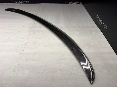 NEW Rear Trunk Spoiler Carbon Fiber BMW 06-11 E90 330 335 M3 Sedan *Chip