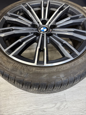 19-24 OEM BMW G20 330 M340 18” Rim Wheel 18x7.5 ET25 Double Spoke Style 790M