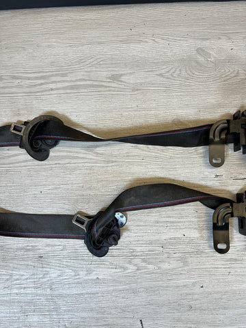 21-24 BMW G80 M3 Sedan Competition Front Seat Belts Seatbelts Pair