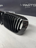 01-06 BMW E46 M3 Front Kidney Grilles Grills Gloss Black
