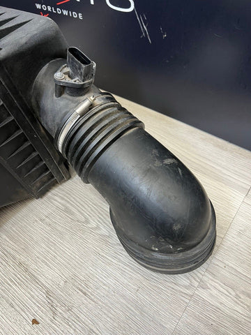 01-06 BMW E46 M3 S54 Air Filter Intake Suction Box Duct Inlet Original