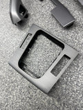 01-06 BMW E46 M3 Coupe Interior Armrests Trim Set Brushed Aluminum *4 Tabs