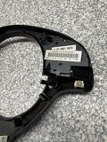 OEM 01-06 BMW E46 M3 Upper & Lower Steering Wheel Trim Cover Plate Black